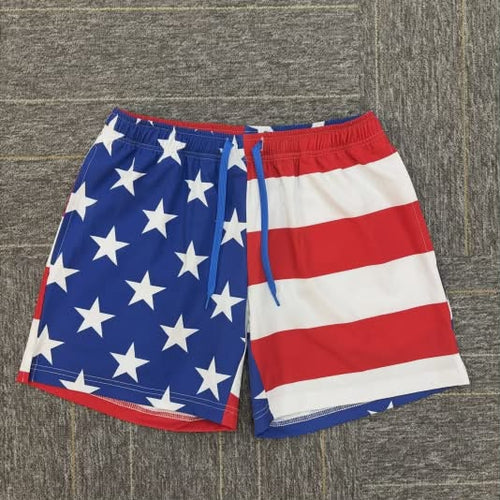 American Flag Athletic/Swim Shorts