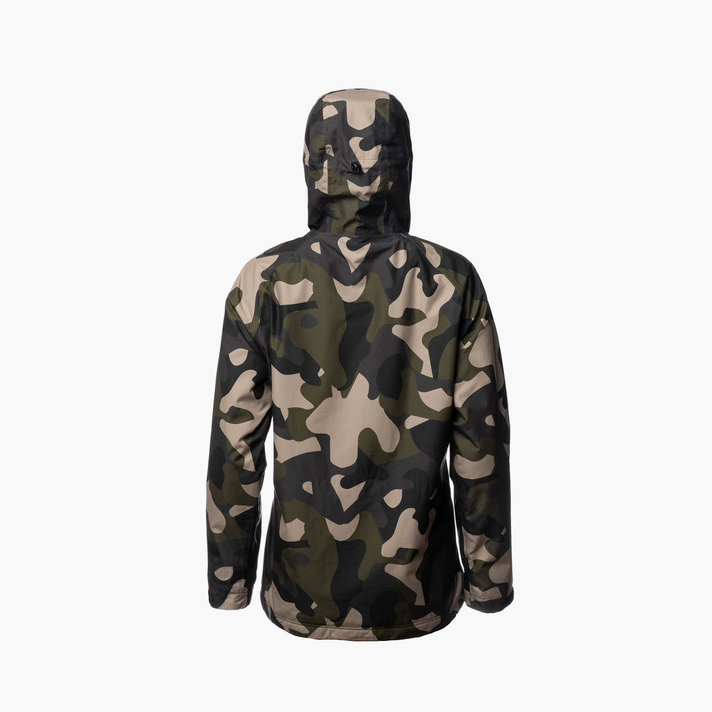 Waterproof 1/2 Zip Bog Hoodie | Womens - Woodland