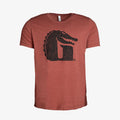 Topo G  Graphic Tee | Heather Clay