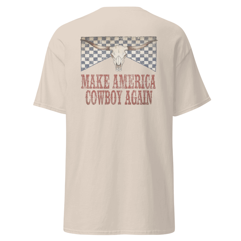 Make America Cowboy Again Western Graphic T-Shirt