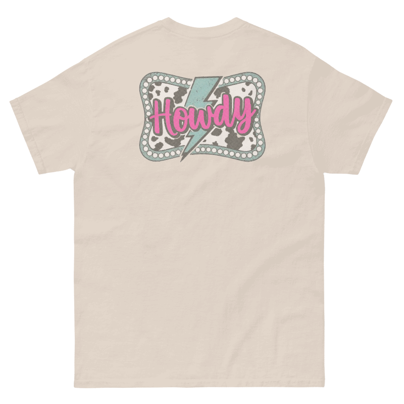 Howdy Lightning Western Graphic T-Shirt