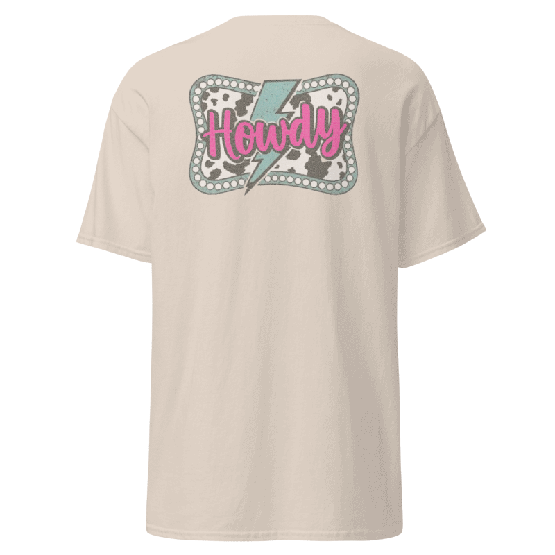 Howdy Lightning Western Graphic T-Shirt