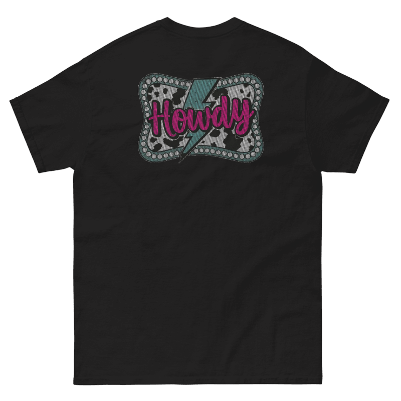 Howdy Lightning Western Graphic T-Shirt