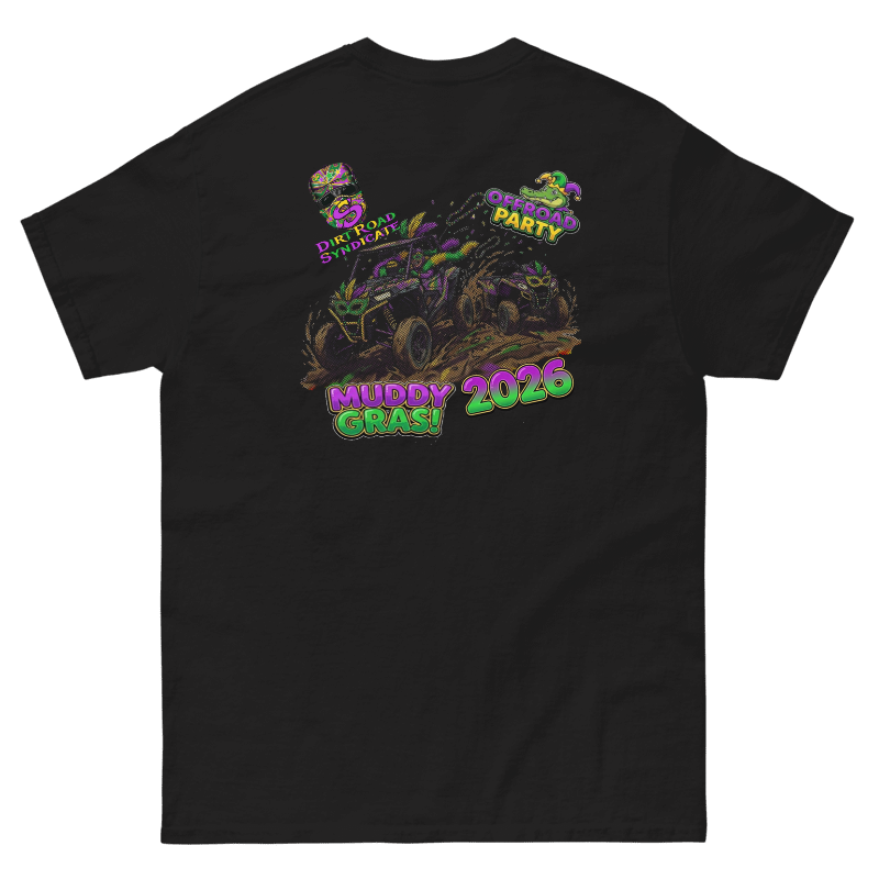 Muddy Gras 2026 Off-Road Party T-Shirt