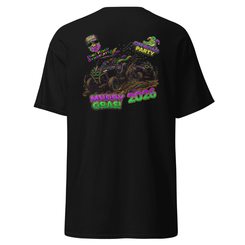 Muddy Gras 2026 Off-Road Party T-Shirt