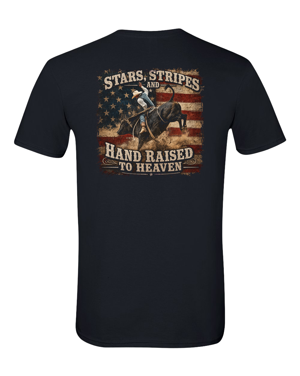 Hand raised to Heaven