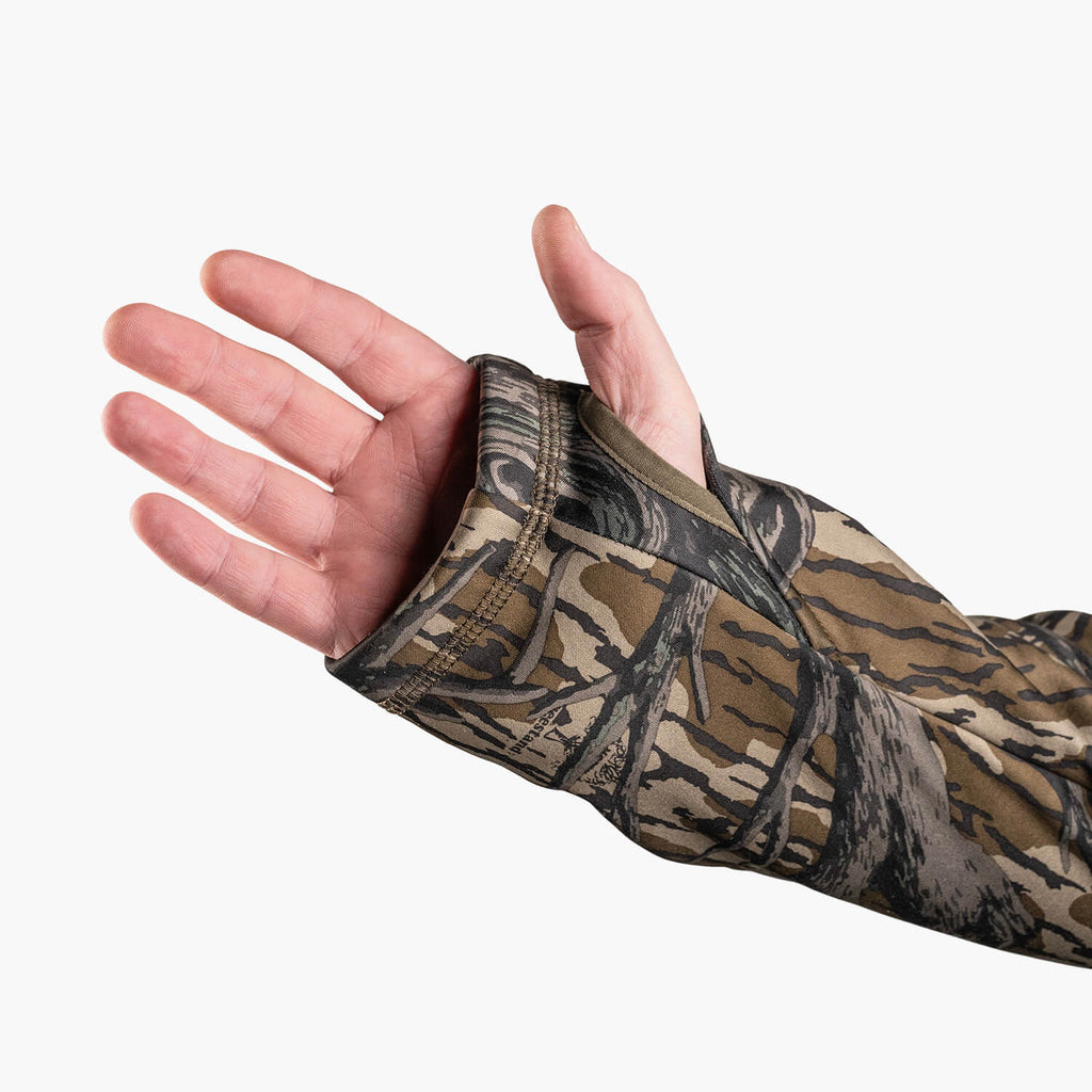 Catahoula 1/2 Zip Hoodie | Mens - Mossy Oak Original Treestand